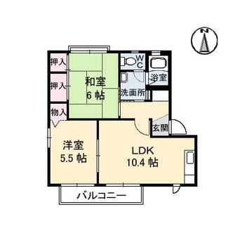 間取図 エルフォート