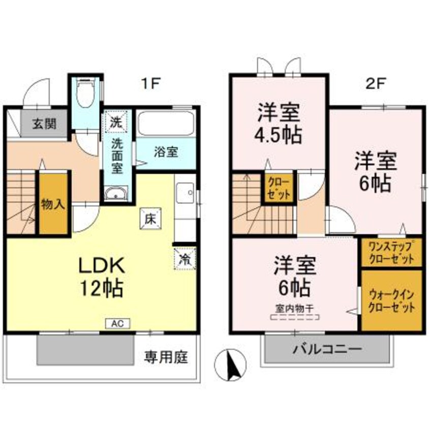 間取図 ロイヤル・メゾンA棟