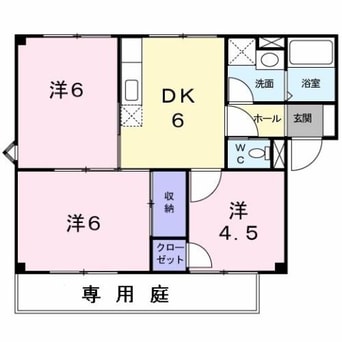 間取図 パルシャス野本　Ⅰ