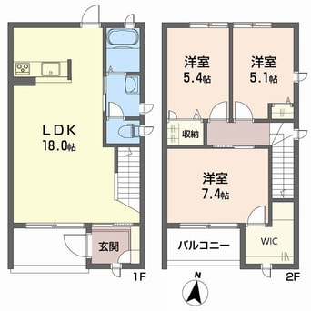 間取図 メゾン・ブランシェ
