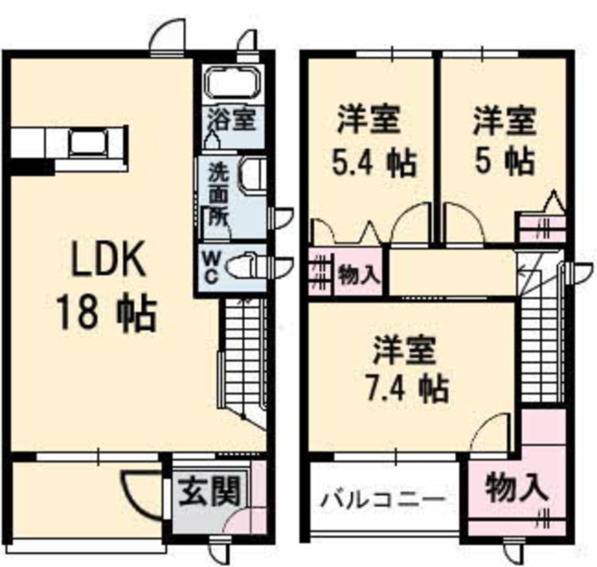 間取図 メゾン・ブランシェ