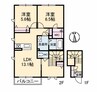 ヴォア　ベール　A棟 2LDKの間取り
