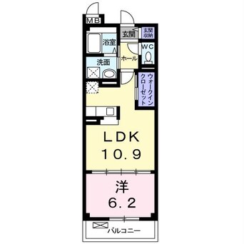 間取図 名鉄三河線/小垣江駅 徒歩9分 4階 築15年