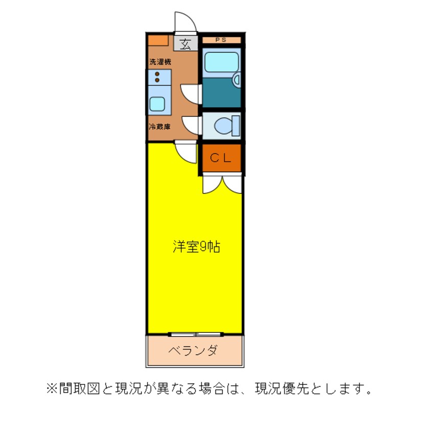 間取図 名鉄三河線/吉浜駅 徒歩20分 1階 築33年