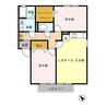 名鉄三河線/北新川駅 徒歩35分 2階 築23年 2LDKの間取り