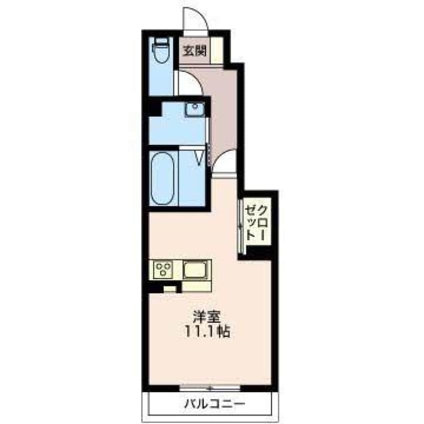 間取図 名鉄三河線/三河高浜駅 徒歩10分 1階 築8年