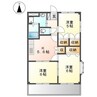 名鉄三河線/碧南駅 徒歩21分 2階 築25年 3Kの間取り