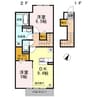 名鉄三河線/碧南駅 徒歩27分 2階 築11年 2DKの間取り