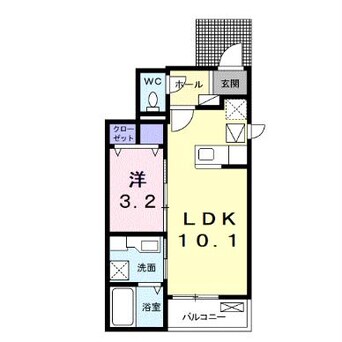 間取図 名鉄三河線/碧南駅 徒歩20分 1階 築4年