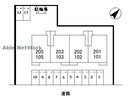 駐車場配置図 名鉄三河線/碧南駅 バス5分権現町下車:停歩3分 1階 築19年