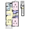 名鉄三河線/吉浜駅 徒歩26分 2階 築10年 2LDKの間取り