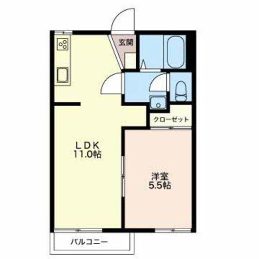 間取図 名鉄三河線/碧南中央駅 徒歩21分 1階 築33年
