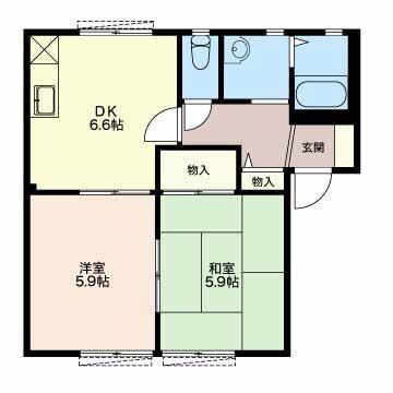 間取り図 名鉄三河線/碧南駅 徒歩26分 1階 築24年
