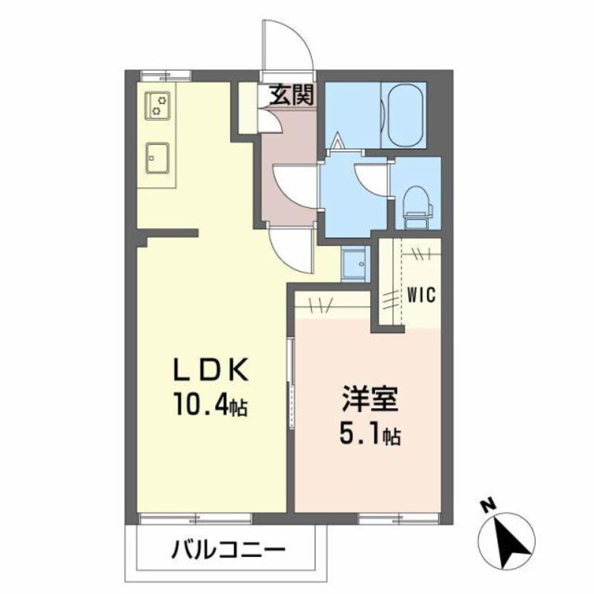 間取図 くるくるバス（碧南市）/平山町 徒歩1分 1階 築34年