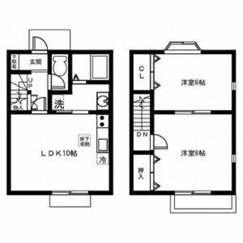 間取図 名鉄三河線/碧南駅 徒歩20分 1-2階 築18年