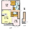 名鉄三河線/北新川駅 徒歩34分 2階 築11年 2LDKの間取り