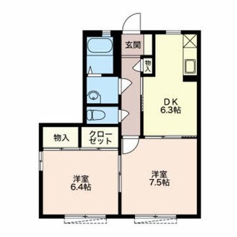 間取図 名鉄三河線/碧南中央駅 徒歩14分 1階 築26年