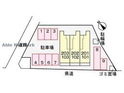 駐車場配置図