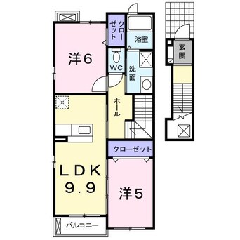 間取図 サンリット高取