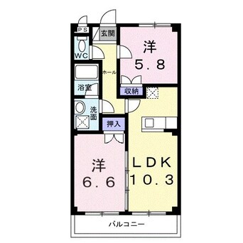 間取図 ルミナスハイム