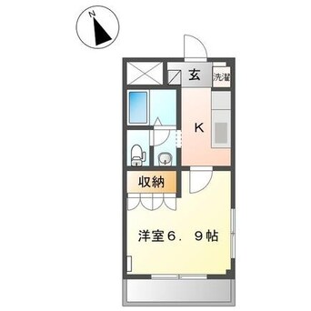 間取図 名鉄三河線/碧南中央駅 徒歩9分 2階 築19年