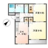名鉄三河線/吉浜駅 徒歩27分 1階 築23年 2DKの間取り