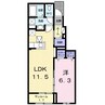名鉄三河線/小垣江駅 徒歩13分 1階 築5年 1LDKの間取り
