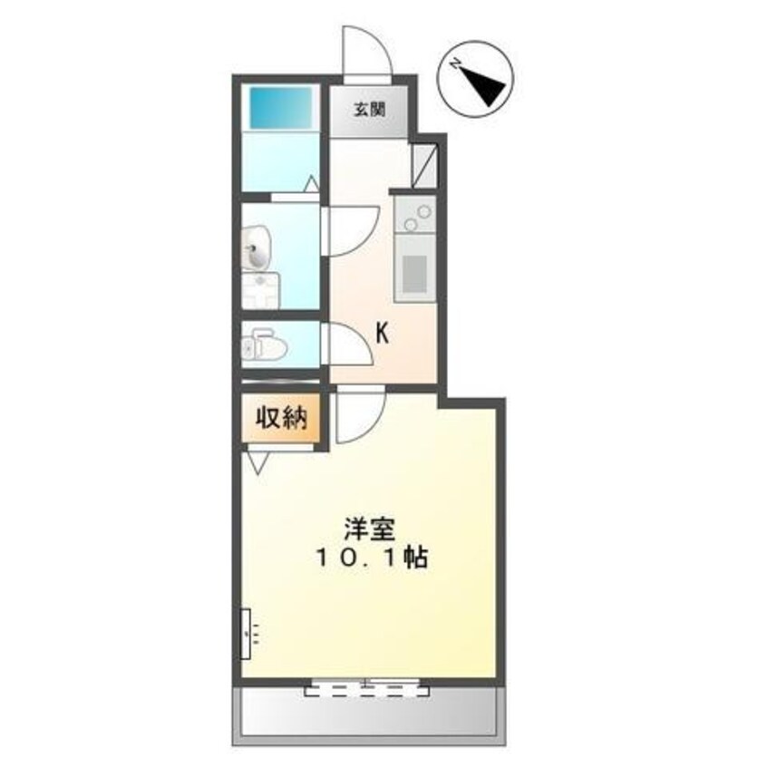 間取図 名鉄三河線/高浜港駅 徒歩21分 1階 築8年