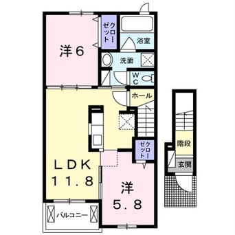 間取図 サン・クラール