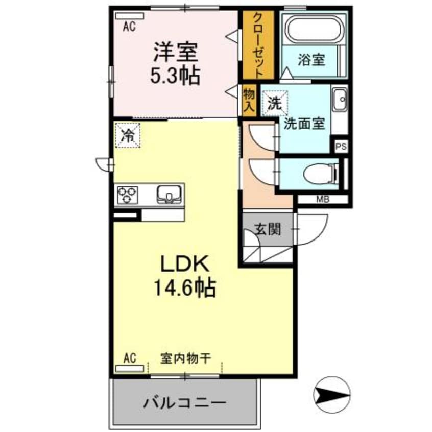 間取図 ルーピン