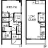Maisonette park 碧南中央駅　B 1LDKの間取り