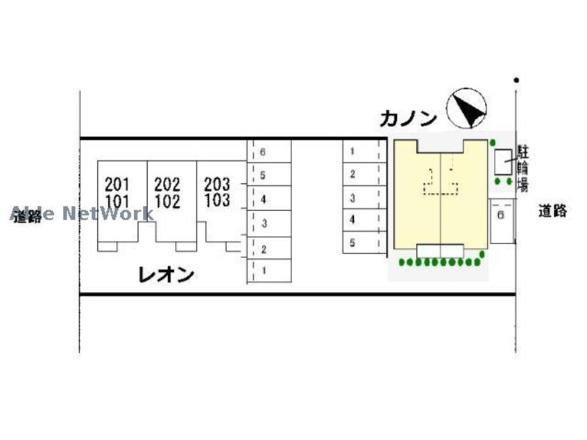 駐車場配置図 カノン