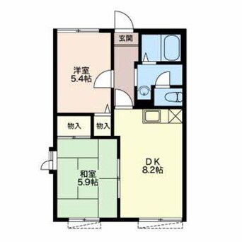 間取図 アペックスディアス