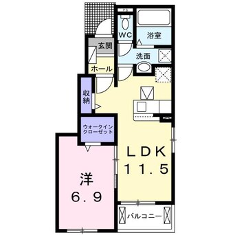 間取図 Ｈ・Ｓ宮後