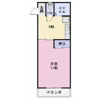 間取図 エブリワン東棟