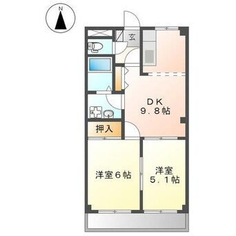 間取図 エクレール