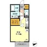 プレジール（碧南市） 1Rの間取り