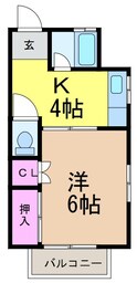 カーサ樹・の間取図