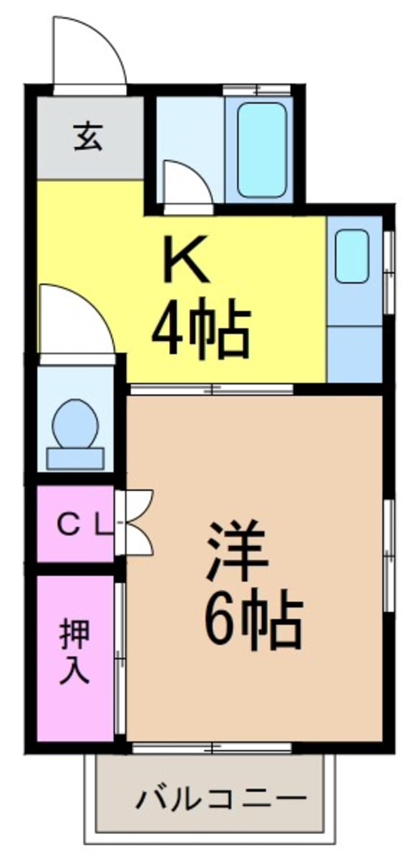 間取図 カーサ樹・