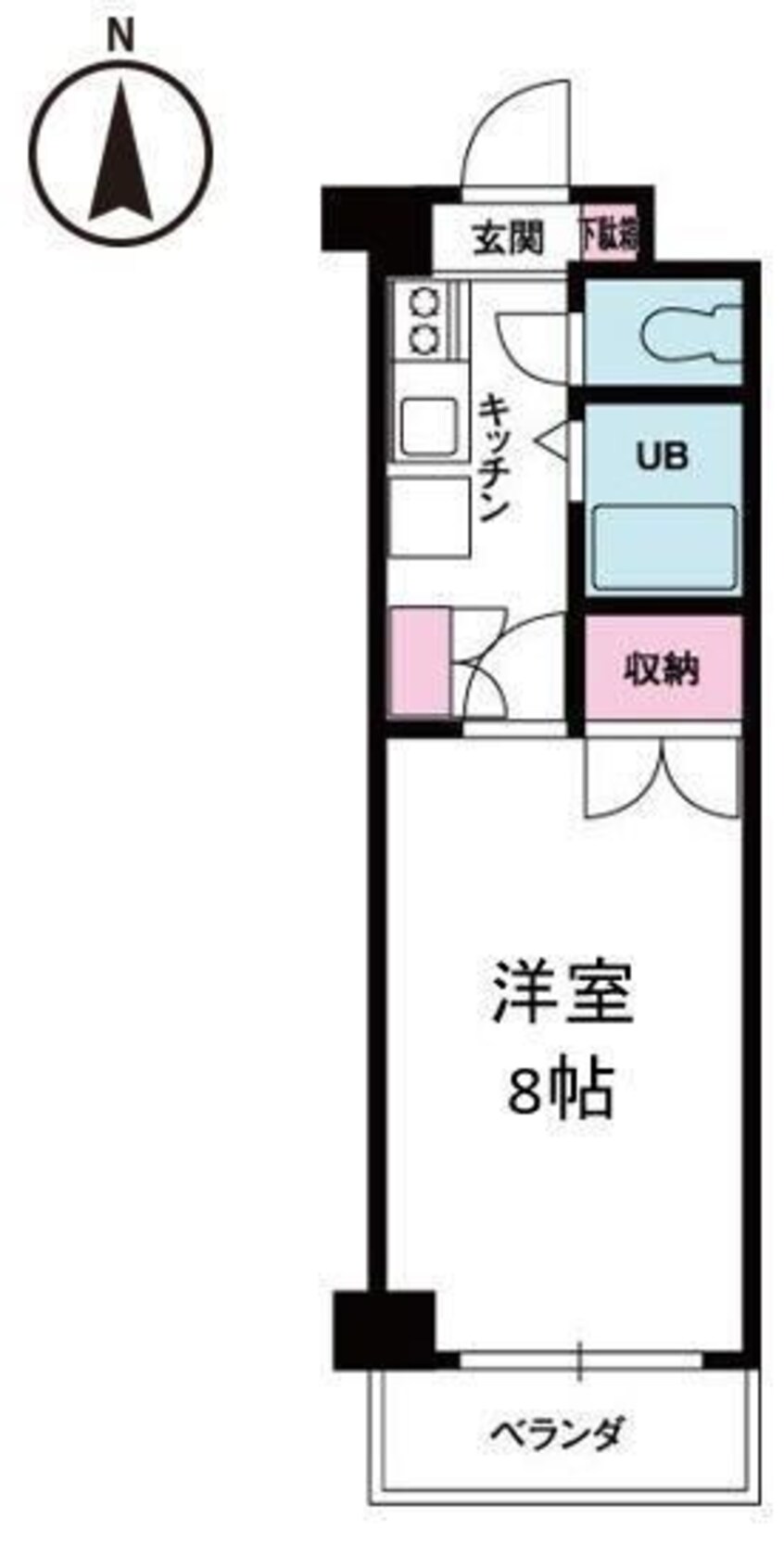 間取図 ジョイフル第５中村・