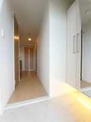シンプルで使いやすい玄関です ルーベル中村