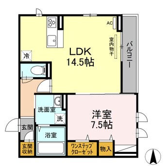 間取図 リナーシェ古川北