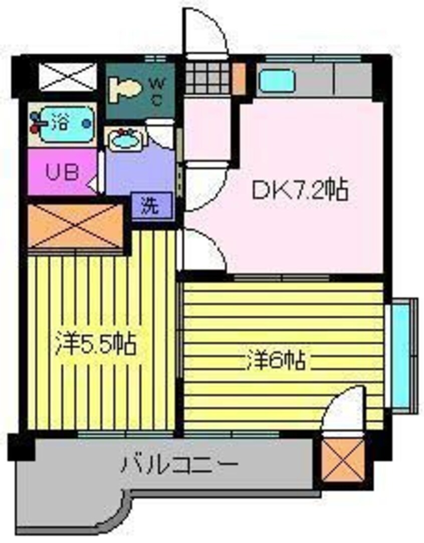 間取図 ファミールスクウェア