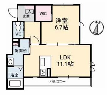 間取図 アトリエール和泉南