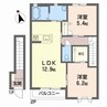 プロスペリテ横河・ 2LDKの間取り