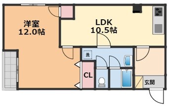 間取図 セントラルハイム壱番館・