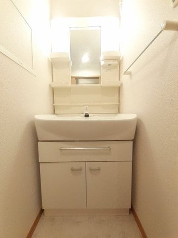 洗面所です ハウス　クレメント　Ａ