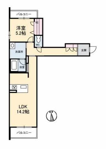 間取図 シャーメゾンマヒナ