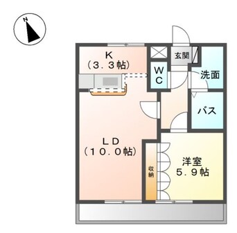 間取図 プランドール・カネキC棟