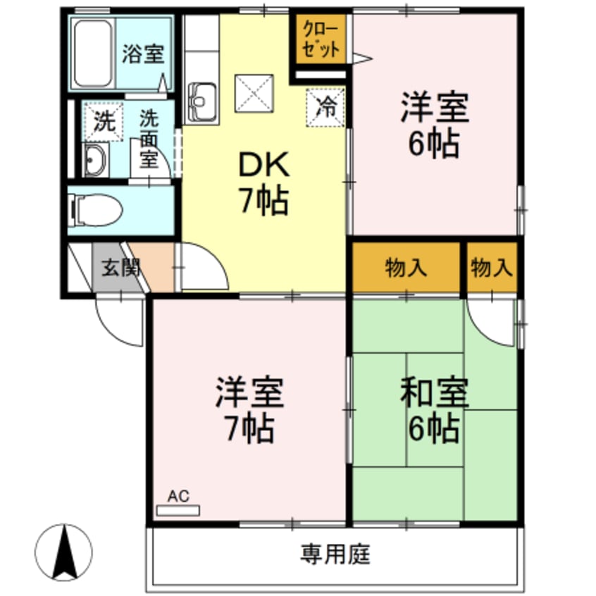 間取図 リッツハウス森松・